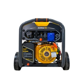 Generator pe Benzina Monofazat KOMPAK K9000E – 230V, 8.3 kW Max, AVR, Pornire Electrica