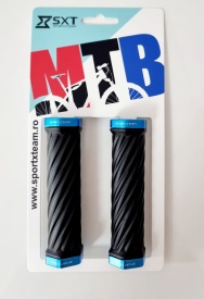 Mansoane SXT - TWIST Negru/Albastru 130 mm