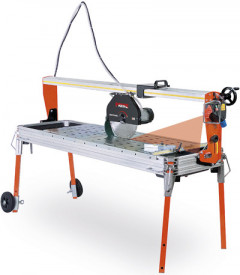 Masina de taiat placi, materiale de constructii 150cm, 2.2kW, PRIME 150S cu laser si roti - Battipav-91501 - Img 1