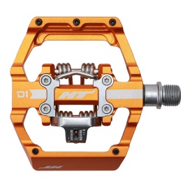 Pedale Duble HT D1 Orange - Img 2