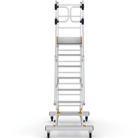 Platforma mobila profesionala RD38 din aluminiu, H lucru 3,8m - Img 4