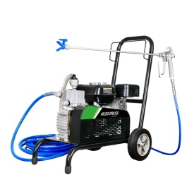 Pompă Airless cu Diafragmă și Motor Termic WolfPack WP-APSG5, 5,5 CP, 5,5 l/min, 220 bar