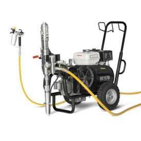 Pompa hidraulica de vopsit airless Wagner HeavyCoat-970 G SSP SprayPack CART Honda GX 270 8.7 cp debit 12 l/min