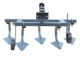 Progarden Cultivator cu 5 brăzdare, 100cm pentru minitractoarele Campo T12/18