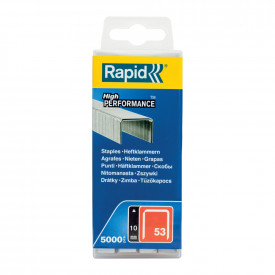 Rapid 40303085 set de 5000 de capse din sarma fina galvanizata No. 53, 10 mm - Img 2