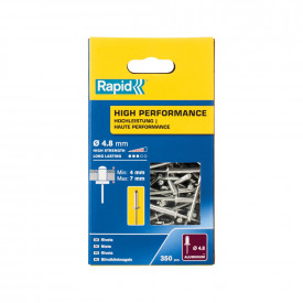 Rapid 5001435, set 350 de nituri high performance, Ø4.8 x 10 mm - Img 4