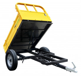 Remorca 500kg minitractor, 1 osie, prindere cupla ProGARDEN Campo RM500CT - Img 2