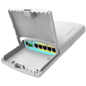 Router PowerBox Pro de exterior, 5 x Gigabit 4 PoE, 1 x SFP, RouterOS L4 - Mikrotik RB960PGS-PB - Img 3