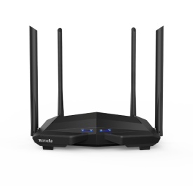 Router WiFi 5 (802.11ac) DualBand 2.4/5GHz, 300+867Mbps, 4x6dBi, 4 porturi Gigabit - TENDA TND-AC10-V30 - Img 3