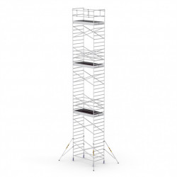 Schela mobila profesionala din aluminiu inaltime de lucru 13,8m ProTUBE L14