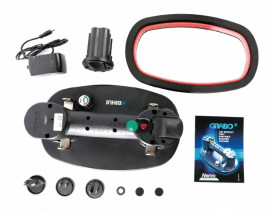 Ventuza Vacuum Electrica cu acumulator Nemo Grabo - SET BIHUI (2x accu + 2x garnituri), pt. sticla, gresie, lemn, rigips si alte placi, capacitate max. 170kg - BIHUI-LFEVC - Img 1