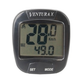 Bike Computer VENTURA "X" 10 Functii Negru