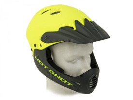 Casca Downhill AUTHOR Hot Shot HST X9 52-54 cm Galben Neon/ Negru