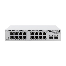 Cloud Smart Switch, 16 x Gigabit, 2 x SFP+ 10Gbps, 1U - Mikrotik CSS318-16G-2S+IN - Img 2