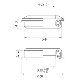 Cuveti Semi Integrati TANGE 1.1/8" - Img 3