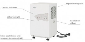 Dezumidificator profesional MASTER DH721