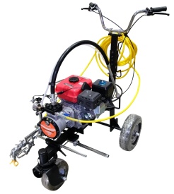 Echipament airless pentru trasat marcaje rutiere - Complet Echipat - 1/4", 2.8L/min, Honda - CNO-APSR-Base - Img 3
