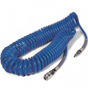 Furtun de aer din poliuretan 98, 8m, 6.5x10, cuple rapide