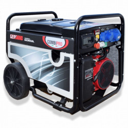 Generator curent profesional portabil GENMAC , CombiPro RG7300HEC-M , motor Honda putere maxima 7,1 Kva , 230V , pornire electrica - Img 2