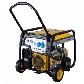 Generator de curent monofazat Stager FD 7500E, open-frame 6kW, benzina, pornire electrica