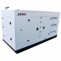 Generator insonorizat SCDE 312YCS-ATS, Putere max. 312 kVA, 400V, AVR, motor Diesel