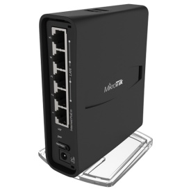 hAP ac², 5 x Gigabit, 802.11b/g/n 2.4Ghz, 802.11an/ac 5GHz, USB - MikroTik RBD52G-5HacD2HnD-TC - Img 2