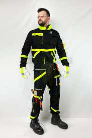 Jacheta Safety Shell GHOST – Black Green