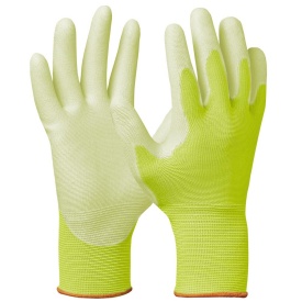 Manusi de protectie Micro Flex, din poliester, acoperire din poliuretan, uz profesional, marimea 9/L - Img 1