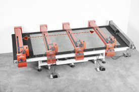 Masina de taiat gresie, faianta, placi 320cm, 1.5kW, LAB SCT - Raimondi-379SCTV400 - Img 3