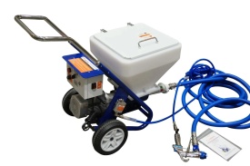 Masina multifunctionala de tencuit, gletuit, izolatii, debit max. 0-15 L/min, 2.2kW Monofazata, 20 bar, cuva 45L - CNO-MFS15 - Img 2