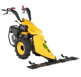 Motocositoare multifunctionala Campo U12E/BC120M 12CP, diesel, 120cm, 2 lame mobile, inclinare lama