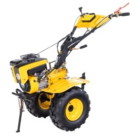 Motocultor 7CP, 2+1 trepte, 2+1 freze, benzina, roti ATV, 2 prize putere ProGARDEN Campo 873 Alpine - Img 2