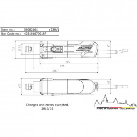 Motor pentru frezare AMB (Kress) 800FME - Img 3