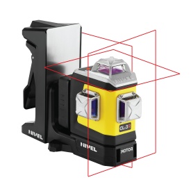 Nivelă Laser 3D Nivel System CLx3R MOTOR, Roșu, 3x360°, 30 m, Bluetooth, elevator motorizat