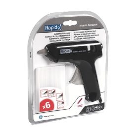 Pistol de lipit GlueGun Hobby Rapid 24928000 , negru, max 72W, debit 125g/h, 150 - 200°C, - Img 3