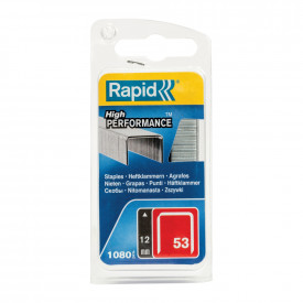 Rapid 40109505, set de 1080 de capse din sarma fina galvanizata No. 53, 12 mm - Img 4