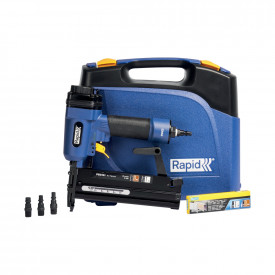 Rapid 5000103, capsator/ciocan pneumatic PRO PBS151, functional cu capse No. 90, 20-40 si cuie No. 8, 15-50 mm - Img 4