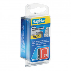 Rapid 5000742 set de 2000 de capse din sarma fina galvanizata No. 53, 8 mm - Img 4
