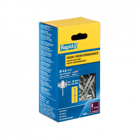 Rapid 5001440, set 200 de nituri high performance, Ø4.8 x 25 mm - Img 4