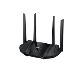 Router Dahua AX1500, Wi-Fi 6, 2.5GHz/5GHz, 1.5 Gbps, 128 MB Flash, 128 MB RAM