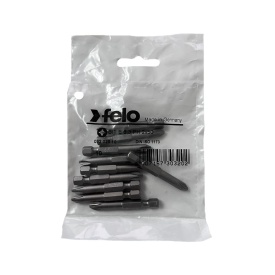 Set 10 biti Felo, seria Industrial profil Philips, E6.3, PH2, 50mm