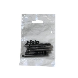 Set 5 biti Felo, seria Industrial profil Drept, E6.3, 6.5x1.2mm, 70mm