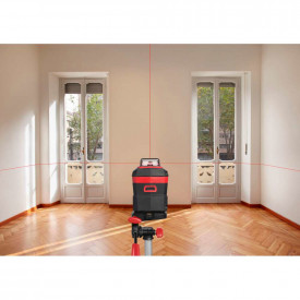 SKIL 1960 DA Nivela laser cu linie în cruce 360°, lumina rosie (635 nm), accu Li-Ion, ± 0,5 mm/m, raza actiune 20m - Img 4