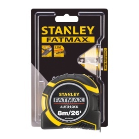 Stanley XTHT0-33504, ruleta autolock fatmax 8m, Mylar®, BladeArmor, magnet fix, 8m/26Inch x 32mm + un carlig detasabil, blister - Img 4