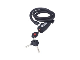 Antifurt cu Cheie P2R SPIRO 12x1000 mm Negru - Img 2