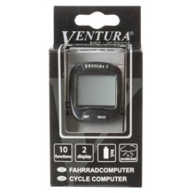 Bike Computer VENTURA "X" 10 Functii Negru - Img 2