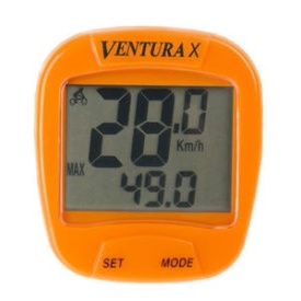 Bike Computer VENTURA "X" 10 Functii Portocaliu