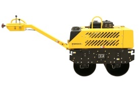 Cilindru dublu vibrocompactor Masalta MDRS65H.1, Honda GX390U, benzina - Img 6
