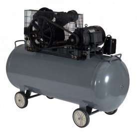 Compresor aer, 370L, 8bar, 600L/min, trifazat, angrenare curea  Stager HMV0.6/370