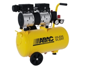 Compresor de aer cu piston fara ulei, silentios - 0.75 kW, 130 L/min, 8 bari - Rezervor 24 Litri - ABAC-POLE-POSITION-XT-SIL-10 - Img 2